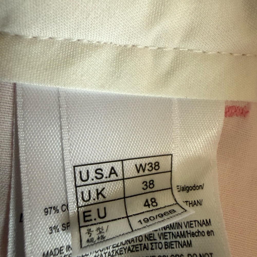 Brooks Brothers Light Pink Flat Front Men's Shorts. 38 Waist EUC Dry Cleaned - Picture 16 of 16